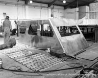 AP1-88 hovercraft during construction